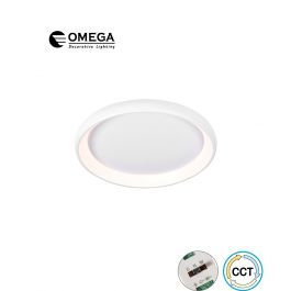 מנורת תקרה מנהטן 42W שחור CCT