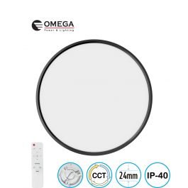 פאנל ELEMENT CCT שחור דק במיוחד כולל שלט