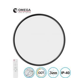פאנל ELEMENT CCT שחור דק במיוחד כולל שלט