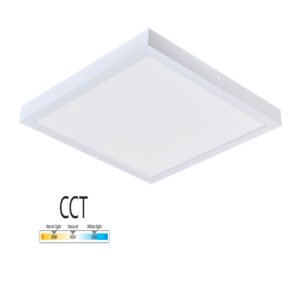 גוף תאורה לבן מרובע צמוד תקרה MICHAELLA CCT הספק 45W