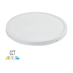 גוף תאורה לבן עגול צמוד תקרה MICHAELLA CCT הספק 45W