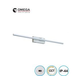גוף תאורה צמוד קיר 12W BLADE לבן CCT מוגן מים IP44