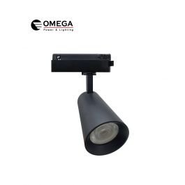 גוף חד פאזי CONI שחור 30W CCT אחריות 5 שנים OMEGA