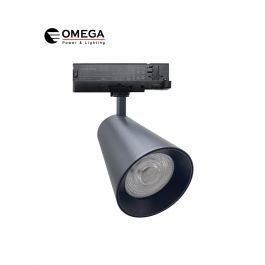 גוף תלת פאזי CONI שחור 40W CCT אחריות 5 שנים OMEGA