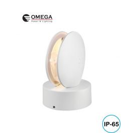 גוף תאורה דגם DISK מוגן מים IP65