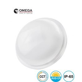 פלפון חוץ IP65 BULK 3CCT צ.תקרהחומה 25W עגול