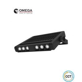 תאורת גינה סולארית לקיר OMEGA IP54 CCT GARDINI 12W