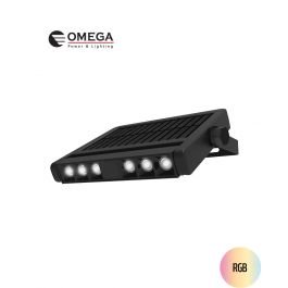 תאורת גינה סולארית לקיר OMEGA IP54 RGB GARDINI 12W