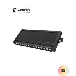 תאורת גינה סולארית לקיר OMEGA IP54 RGB GARDINI 24W