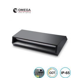 גוף תאורה צמוד חומה גדול פלטינום PLATINUM 6W CCT