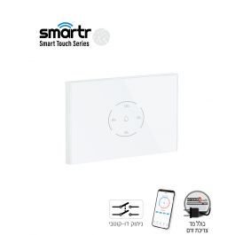 מפסק טיימר דוד רוחבי TOUCH GLASS WIFI