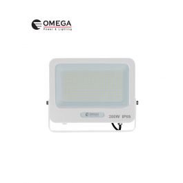זרקור דקורטיבי UGR,200W אור חם,לבן OMEGA STRIKE